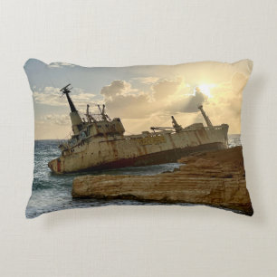 Shipwreck Accent Pillow