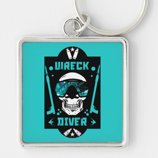 Shipwreck Divers Keychain (Front)