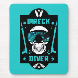 Shipwreck Divers Mouse Pad