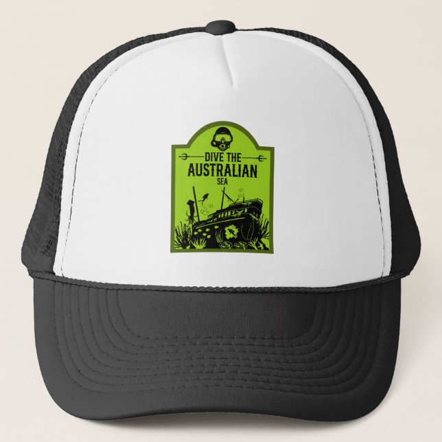 Shipwreck Diving Australia  Trucker Hat (Front)