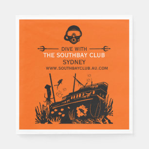 Shipwreck Diving Club Napkin