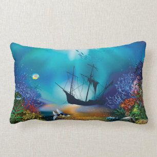 shipwreck lumbar pillow
