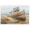 Shipwreck Ocean 20x30  Decoupage