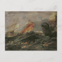 Shipwreck on a Rocky Shore, c.1645-50