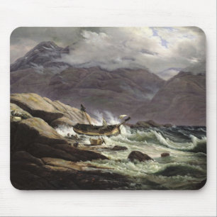 Shipwreck on the Norwegian Coast, 1831 Mouse Pad
