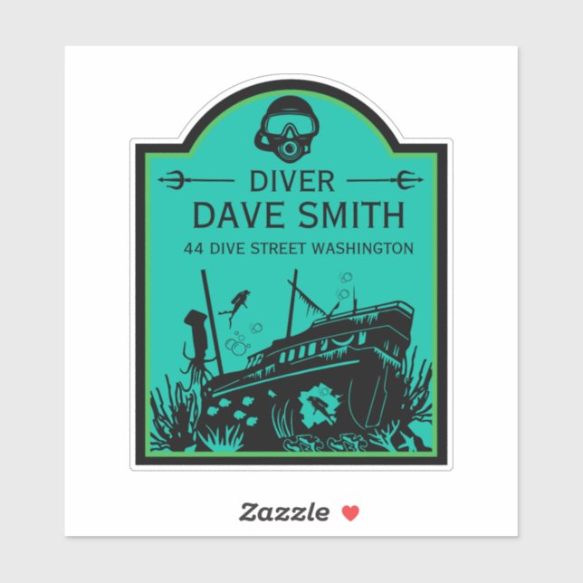 Shipwreck Sea Divers (Sheet)