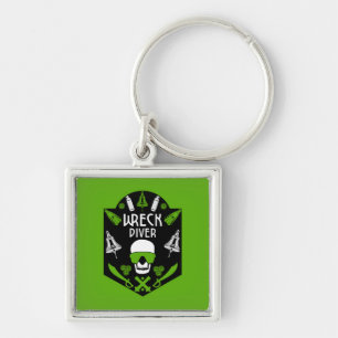 Shipwreck Sea Divers Keychain