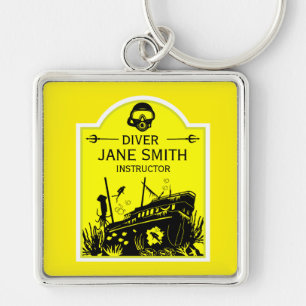 Shipwreck Sea Divers Keychain