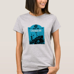 Shipwreck Sea Divers T-Shirt