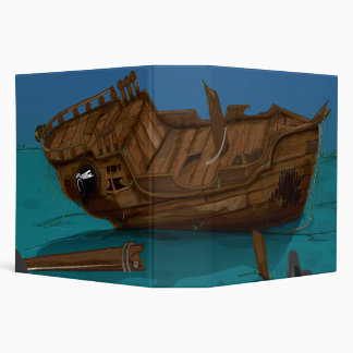 Shipwreck underwater binder