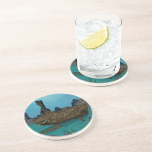 Shipwreck underwater coaster