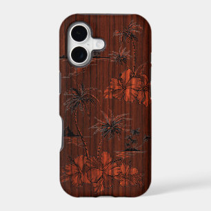 Shipwrecks Beach Hawaiian Faux Wood iPhone 5 Cases