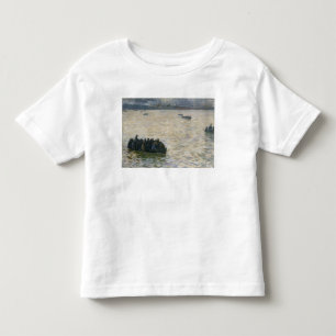 Shipyard Workers Returning Home on the Elbe Toddler T-shirt