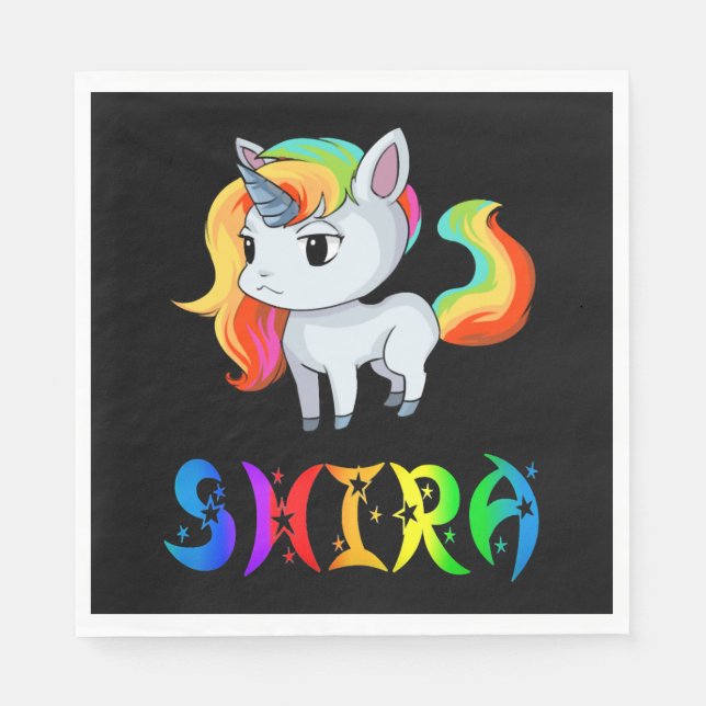 Shira Unicorn Napkin (Front)