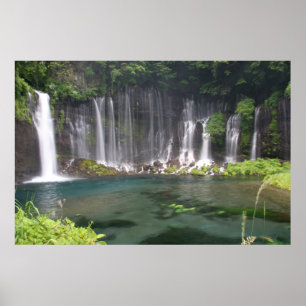 Shiraito Falls, Japan Framed Photo Print