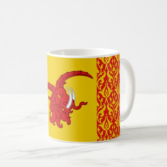 Shire of Danescomb Populace Badge Coffee Mug (Front Right)