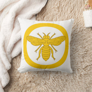 Shire of Marion Glen Populace Badge Throw Pillow