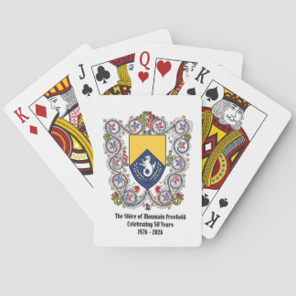 Shire of Mtn Freehold 50th Ann. Playing Cards