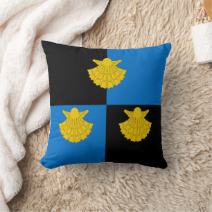 Shire of Pilgrims Fount Populace Badge Throw Pillow