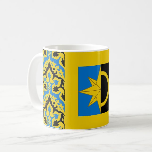 Shire of the Shadowlands Populace Badge Coffee Mug (Devant gauche)