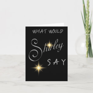 Shirley Ballas Strictly Judge What Would Shirley S Card