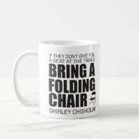 Shirley Chisholm Folding Chair