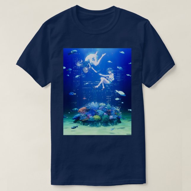 Shiroi Suna no Aquatope T-Shirt (Design Front)
