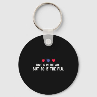 Shirt Air So Flu Valentine's Day Keychain