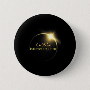 Shirt America Totality Solar Eclipse Accessories 2 Inch Round Button