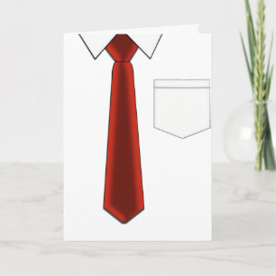 Shirt and Tie Father's Day Card
