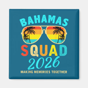 Shirt Bahamas Vacation Squad Family Friends Magnet