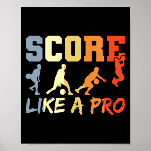 Shirt Basketball Quote Vintage Look Basketball Poster