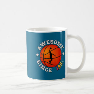 Shirt Birthday Basketball Player 65 Old Coffee Mug