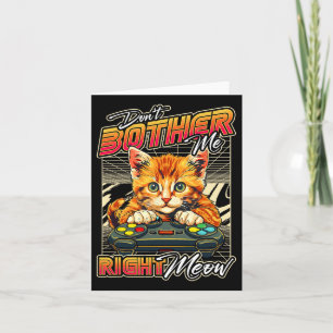 Shirt Cat Gaming Shirt Men Boys Video Game &amp; C Card