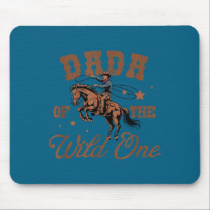 Shirt Dada Wild Cowboy Western Rodeo Mouse Pad