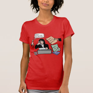 shirt depicting Linda's Struggle