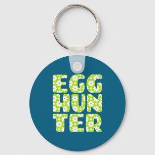 Shirt Easter Egg Hunting Egg Hunter Keychain