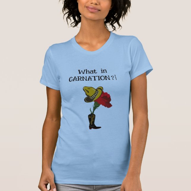 shirt featuring the most inoffensive joke possible (Front)