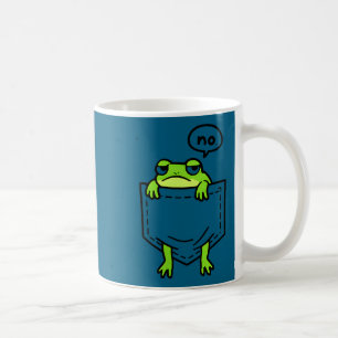 Shirt Frog Animal Lover Dishonest Peeking Coffee Mug