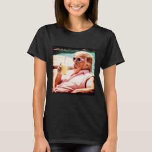 Shirt Funny Vintage Pina Colada Trump 2024 Felon
