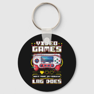 Shirt Gaming Shirts For Men Boys Kids Funny Video  Keychain