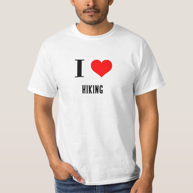 Shirt - I Heart Hiking (Front)