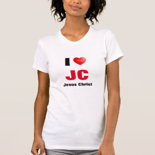 Shirt I love Jesus Christ