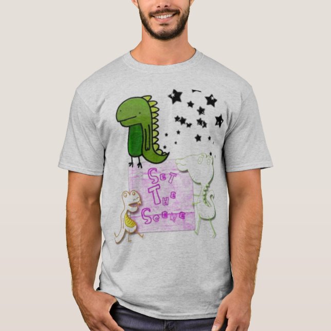 shirt, img-thing2, www.myspace.com... - Customized T-Shirt (Front)