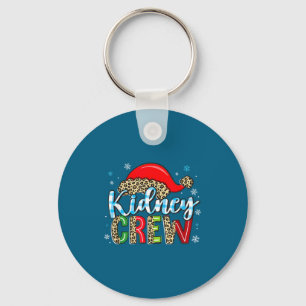 Shirt Kidney Crew Christmas Nephrology Dialysis Keychain