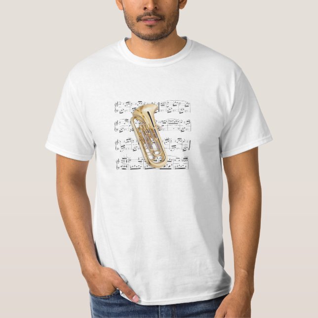 Shirt (light) - Euphonium - Pick your colour (Front)