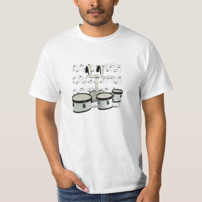 Shirt (light) Marching Drums (Pick colour) (Front)