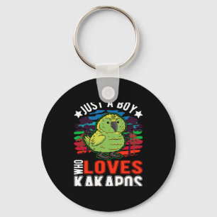 Shirt Loves Kakapos Zealand Parrot Ka Keychain