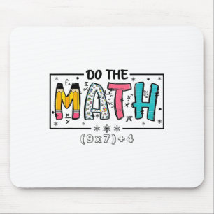 Shirt Math 67 Math Teacher Six Mouse Pad