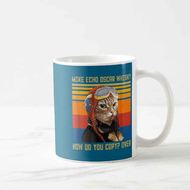 Shirt Mike Echo Oscar Whisky How Coffee Mug (Right)